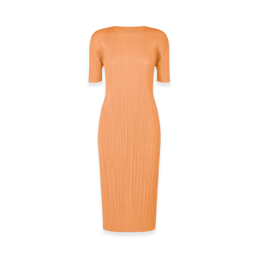 PLEATS PLEASE ISSEY MIYAKE Monthly Colors August "Coral Orange"