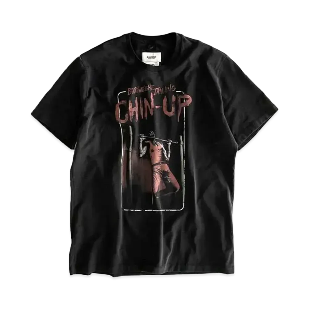doublet x WISM Chin Up T-Shirt "Black"