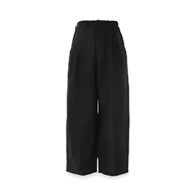 COMME des GARCONS HOMME Estel Linen Stripe Easy Pants "Black"