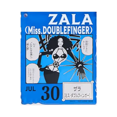 BANDAI "Ichiban Kuji" -ONE PIECE BASE SHOP Lottery 366DAYS OF BIRTHDAYS- Birth Month January-March Ryo Colors Acrylic Block Charm Prize 7/30 Zala (Miss Doublefinger)
