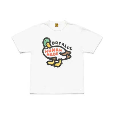 HUMAN MADE T-SHIRT #2001 "White"