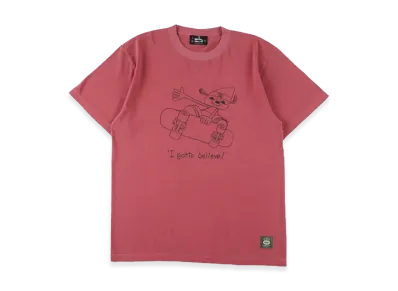WIND AND SEA x Parappa The Rapper Parappa Pensil Art Tee "Red"
