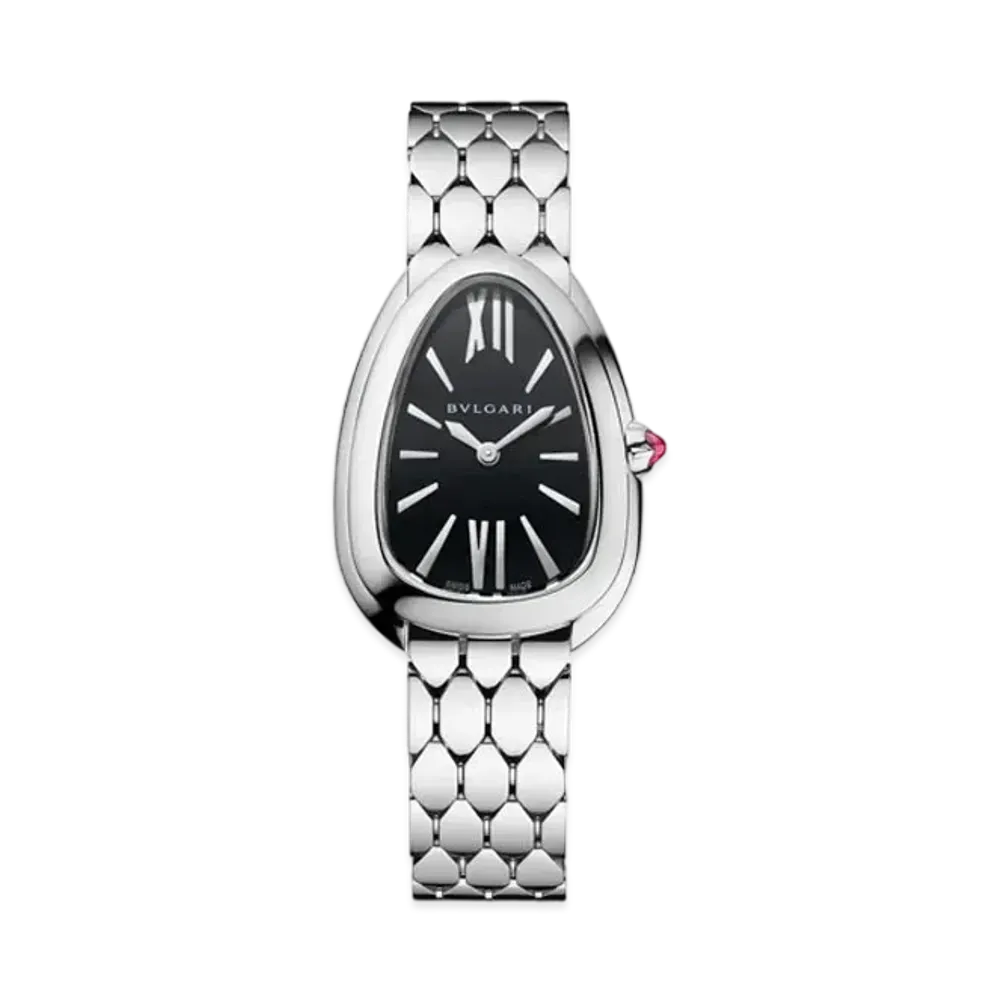 BVLGARI Serpenti Seduttori Watch "Silver/Black"