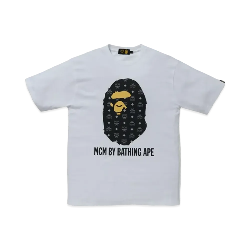 A BATHING APE / MCM By Bathing Tee "Black"