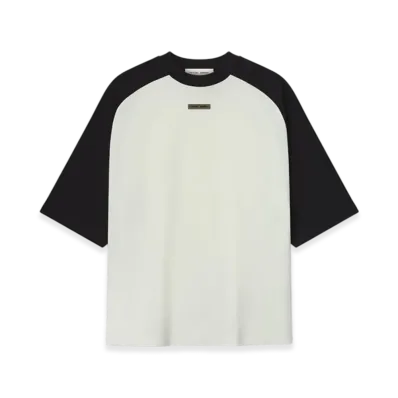 FEAR OF GOD ESSENTIALS Baseball Tee "Ivory Body Black"