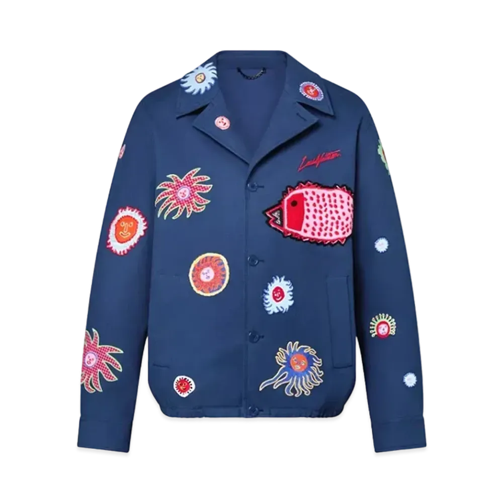 Louis Vuitton x Yayoi Kusama Embroidered Faces Blouson My Eternal Soul