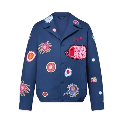 Louis Vuitton x Yayoi Kusama Embroidered Faces Blouson My Eternal Soul