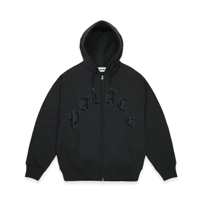 PALACE Legacy Zip Hood "Black"