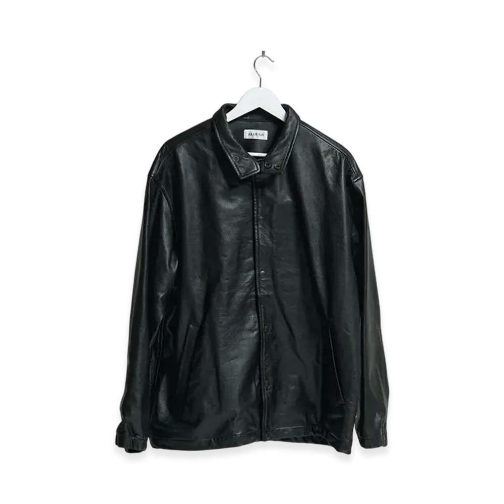 ALOUND City Leather Jacket "Black"