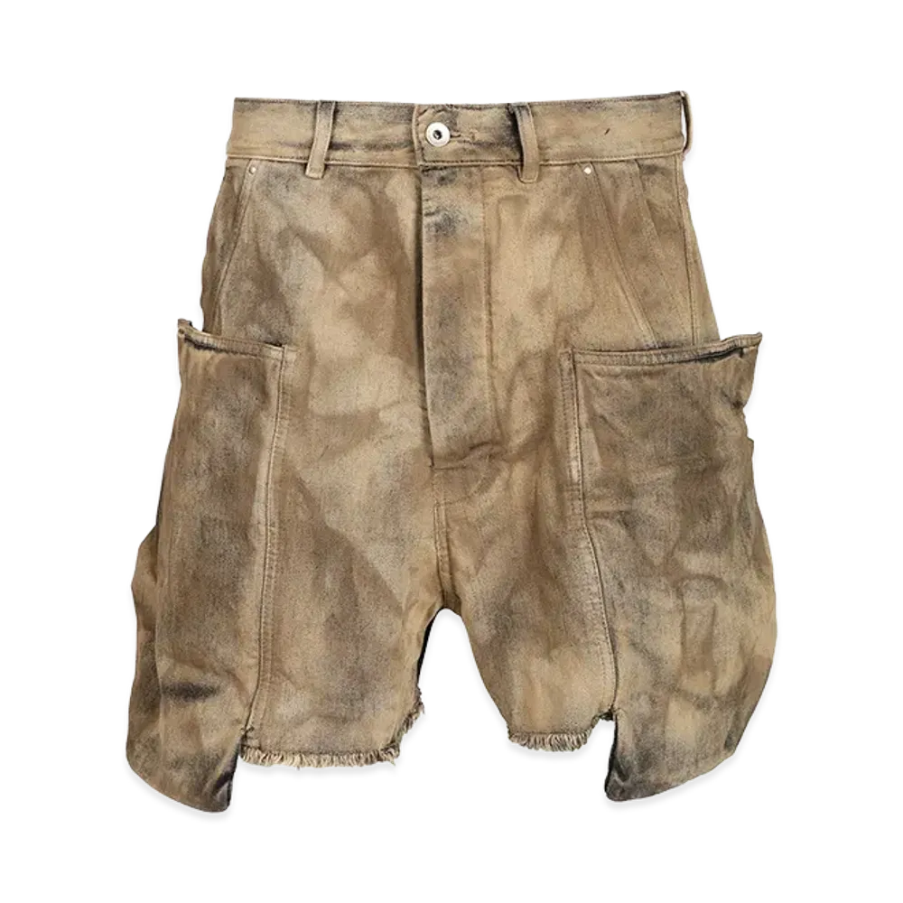 Rick Owens DRKSHDW Stefan Cargo Shorts "Beige"