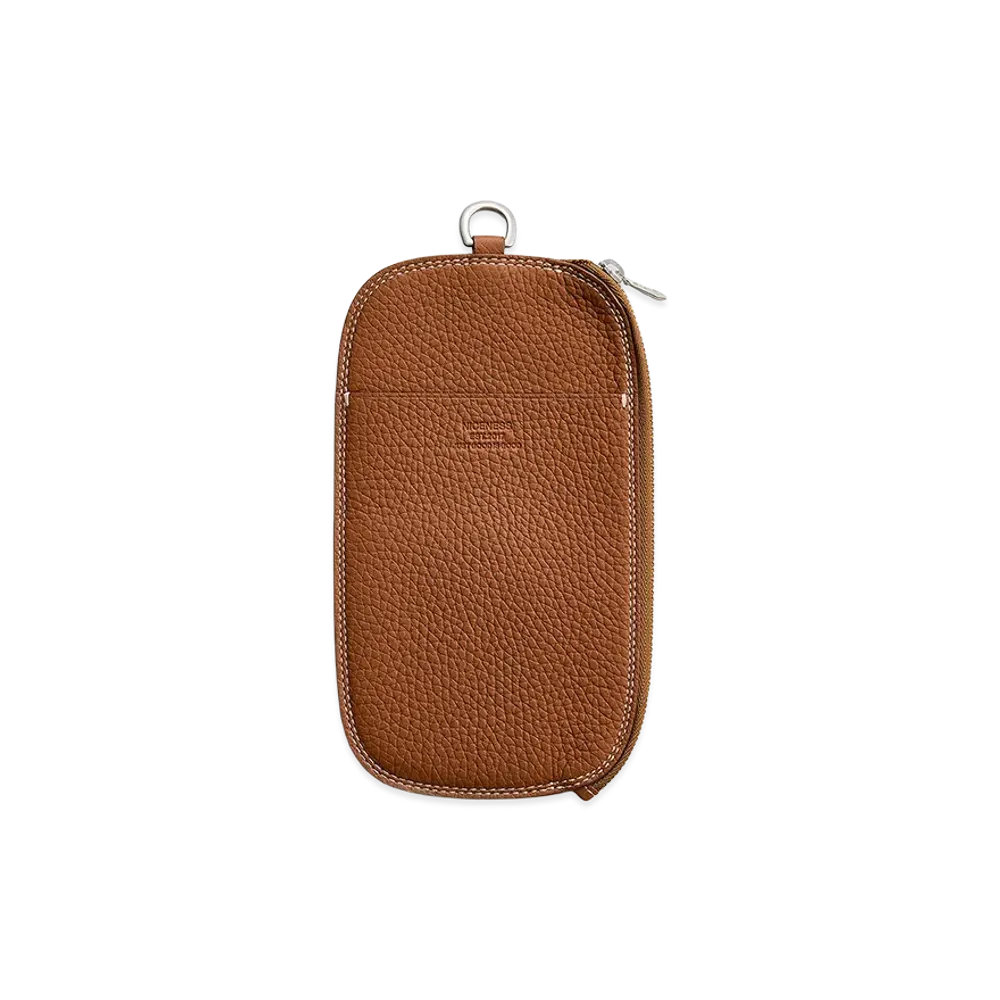 NICENESS H.Klaus Cow Leather Gadget Case "Cognac"