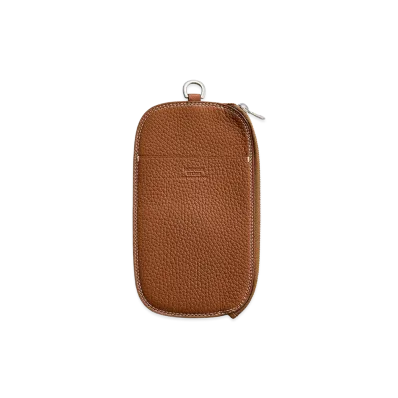 NICENESS H.Klaus Cow Leather Gadget Case "Cognac"