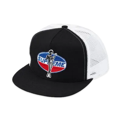 Supreme x HYSTERIC GLAMOUR Mesh Back 5-Panel "Black"