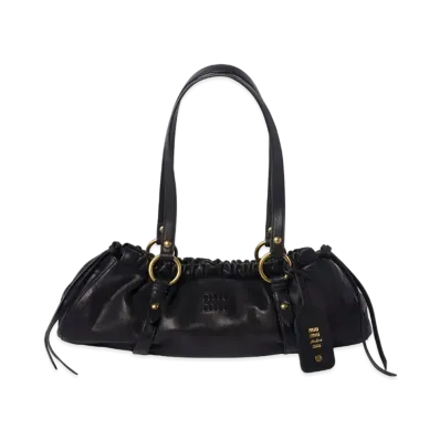 MIUMIU Nappa Leather Bag "Black"