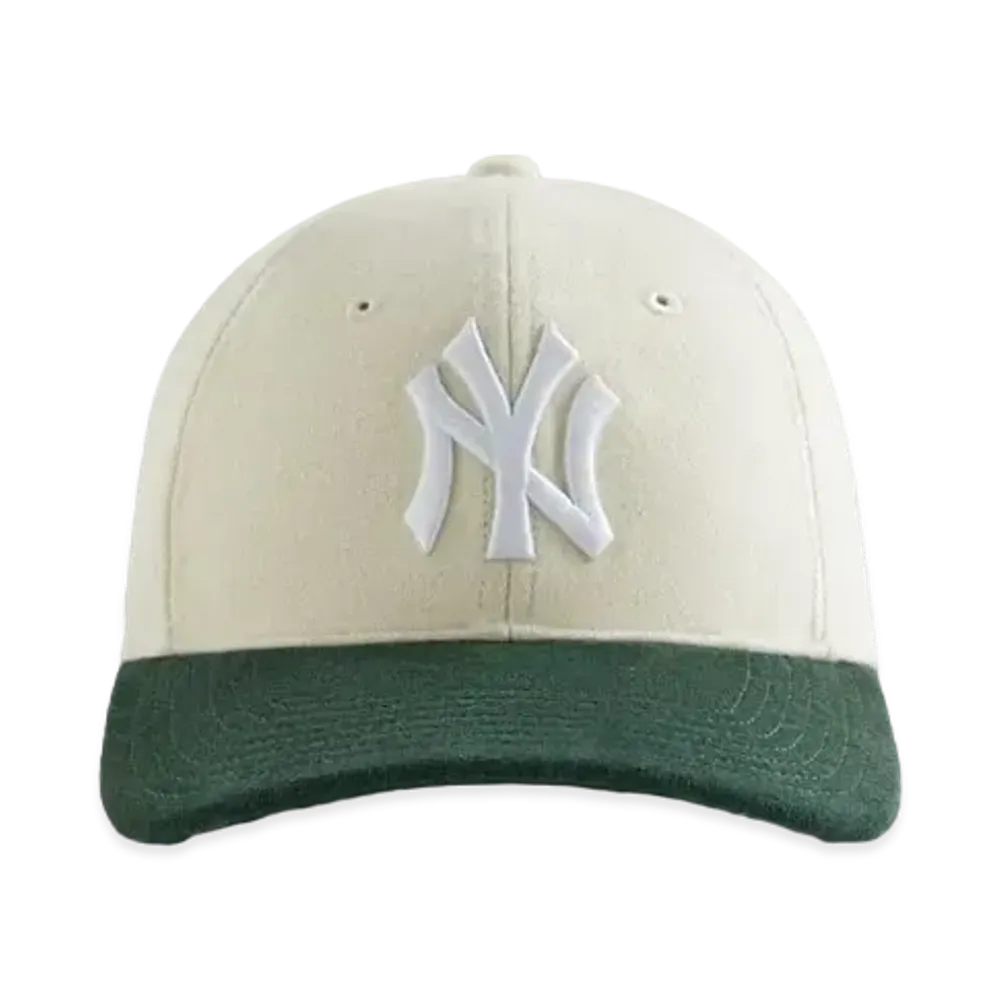 Kith & '47 for New York Yankees Unstructured Wool Fitted With Suede Brim "Sandrift"