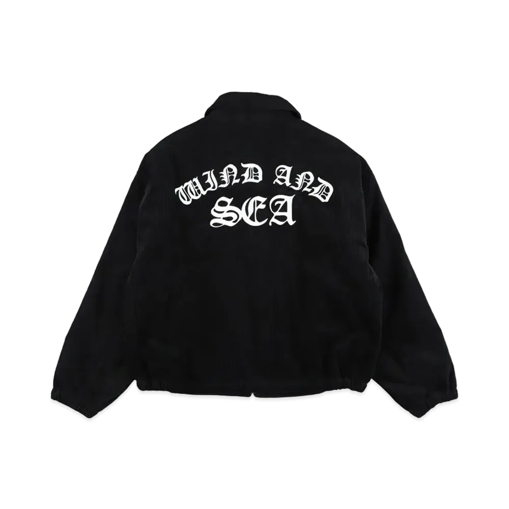 WIND AND SEA Corduroy Blouson "Black"