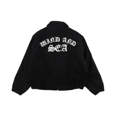 WIND AND SEA Corduroy Blouson "Black"
