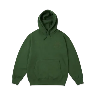 PALACE x BEAMS Plus Graphic Hood "Green"