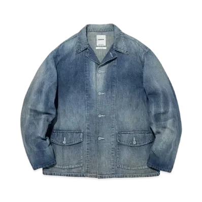 BOW WOW US ARMY M40 DENIM JACKET "INDIGO AGEING"