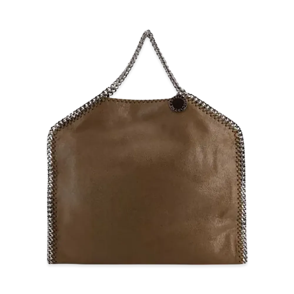 STELLA McCARTNEY Women's Falabella Shoulder Bag In Shaggy Deer "Green"