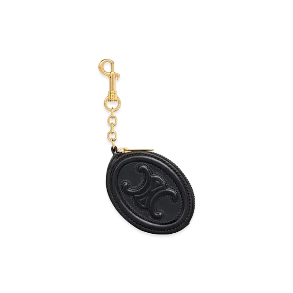 CELINE Purse With Hook In Smooth Calfskin "Black"