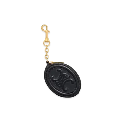 CELINE Purse With Hook In Smooth Calfskin "Black"