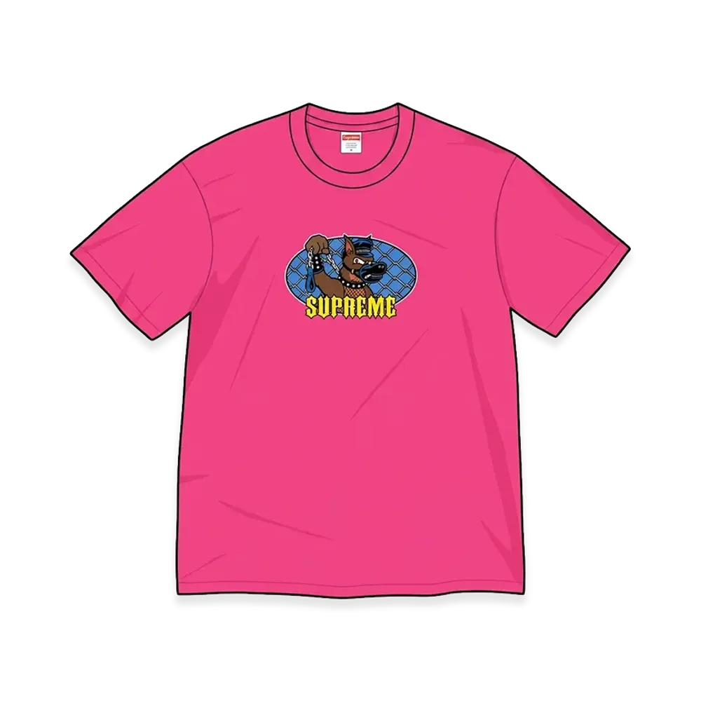 Supreme Leash Tee "Fuchsia"