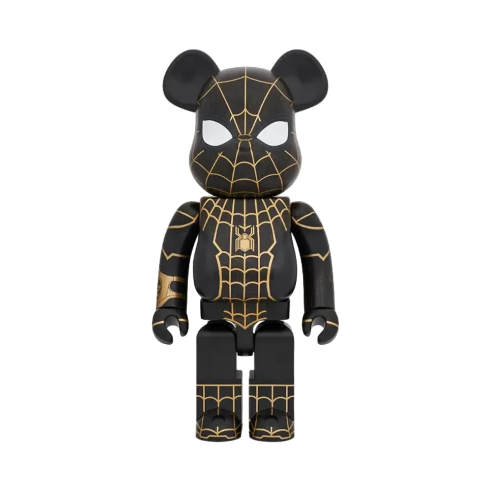 Bearbrick Spider-man Black & Gold Suit 1000%