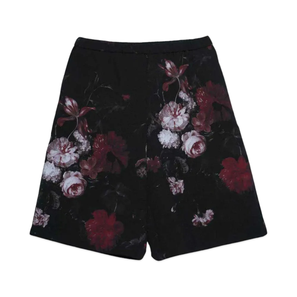 LAD MUSICIAN PE/TR FLOWER SHORT PANTS "RED"