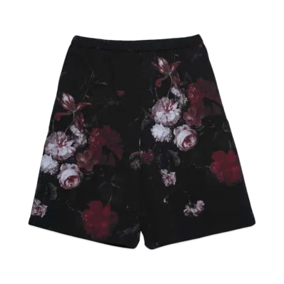 LAD MUSICIAN PE/TR FLOWER SHORT PANTS "RED"