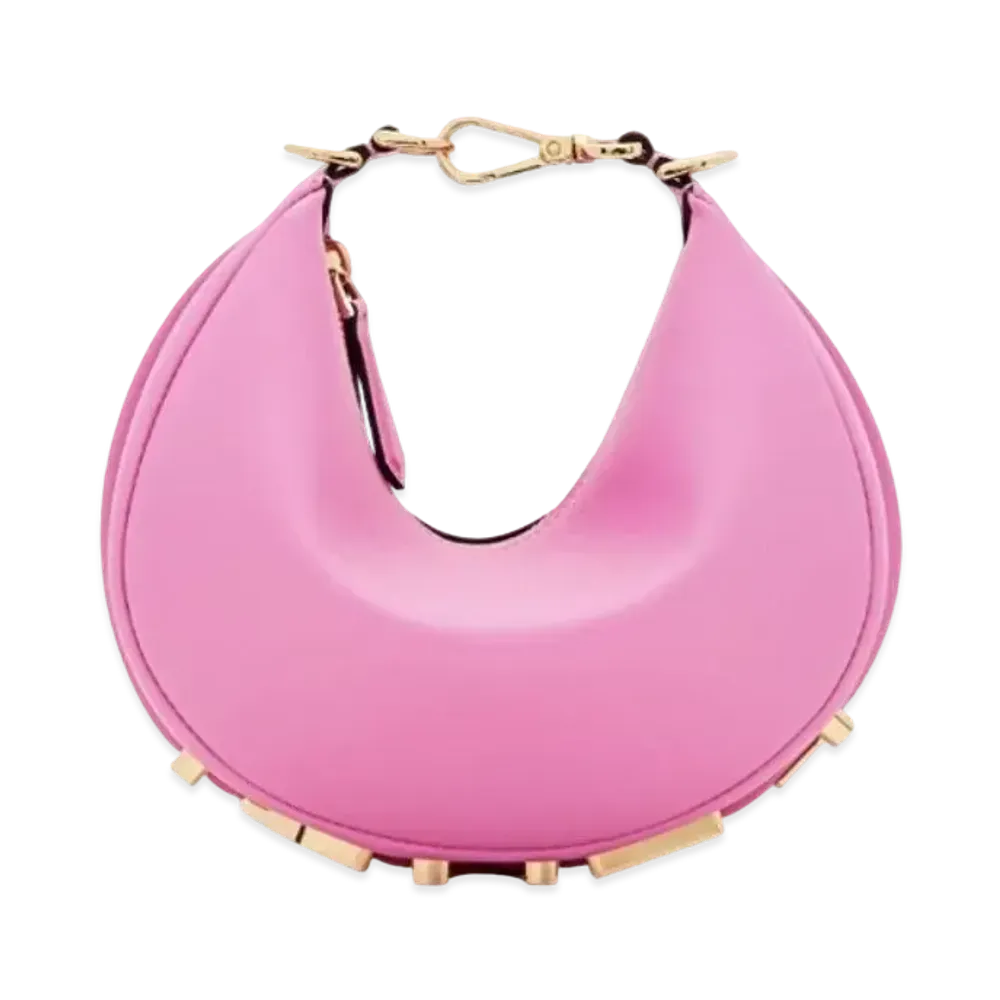 FENDI Graphy Mini Leather Mini Bag "Pink"