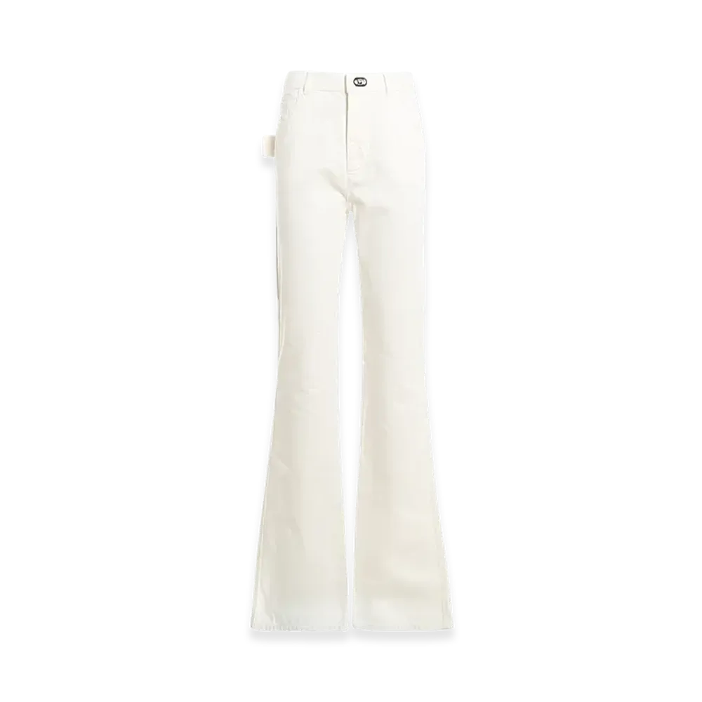 Bottega Veneta Women's Denim Jeans "White"