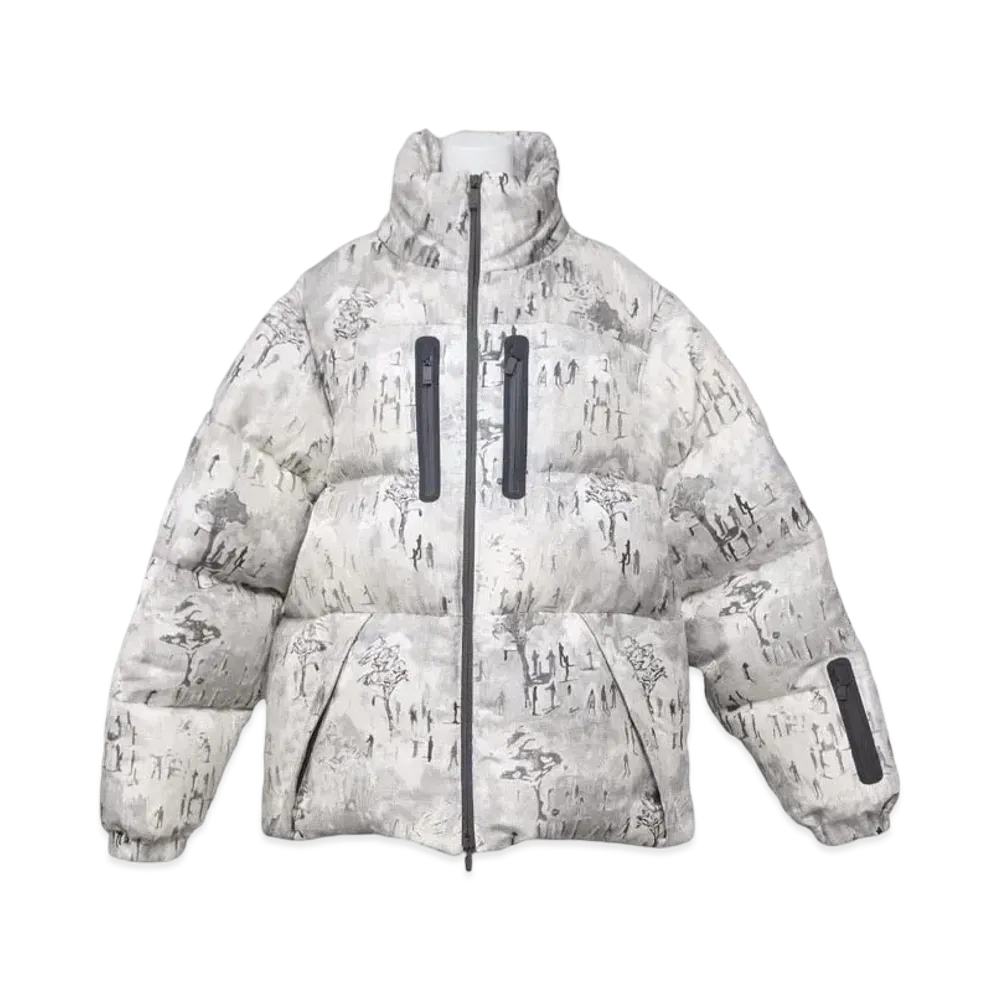Dior x PETER DOIG Down Jacket "Gray"