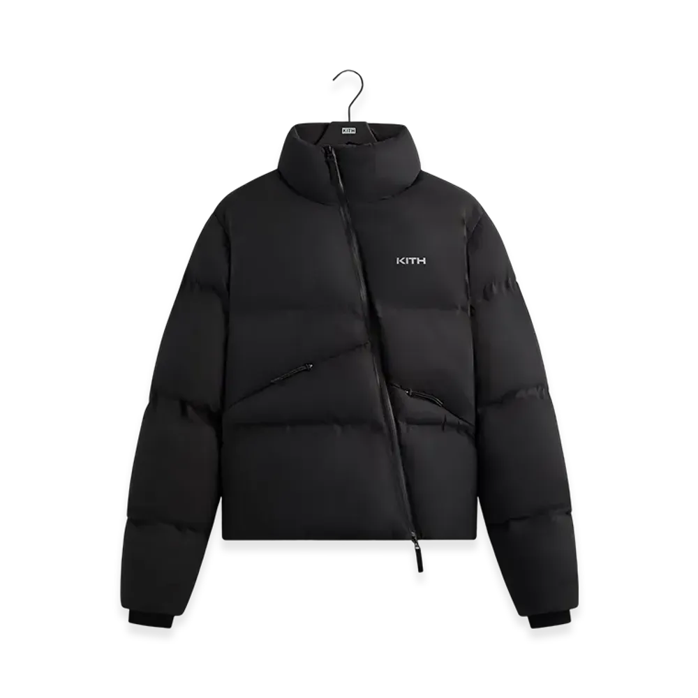 Kith Filmore Funnel Neck Puffer "Black"