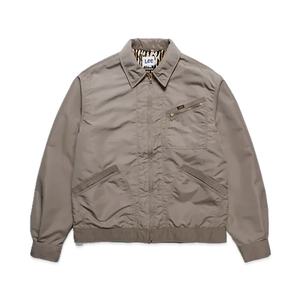 WACKO MARIA x Lee Nylon 91-B Jacket "Beige"