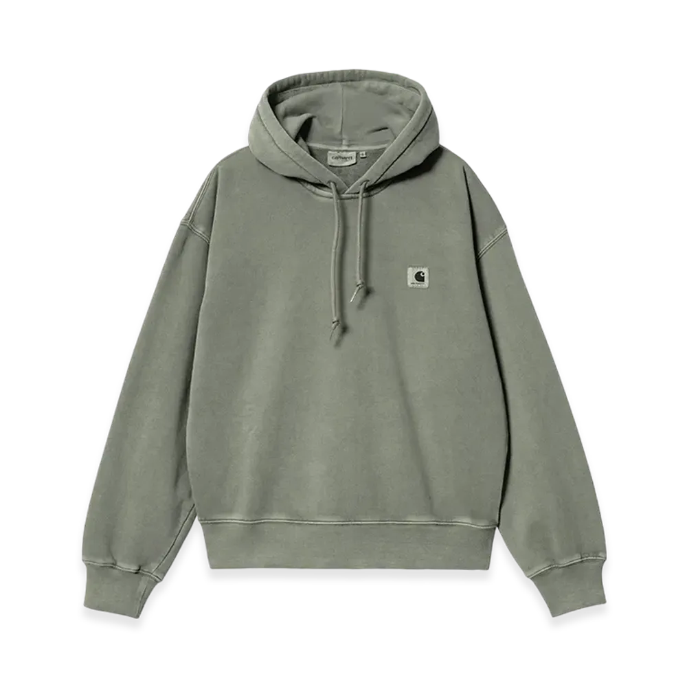 Carhartt WIP Women's Hooded Nelson Sweatshirt "Smoke Green"