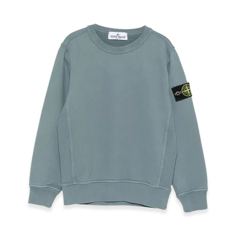 Stone Island Kids Sweaters "Blue"