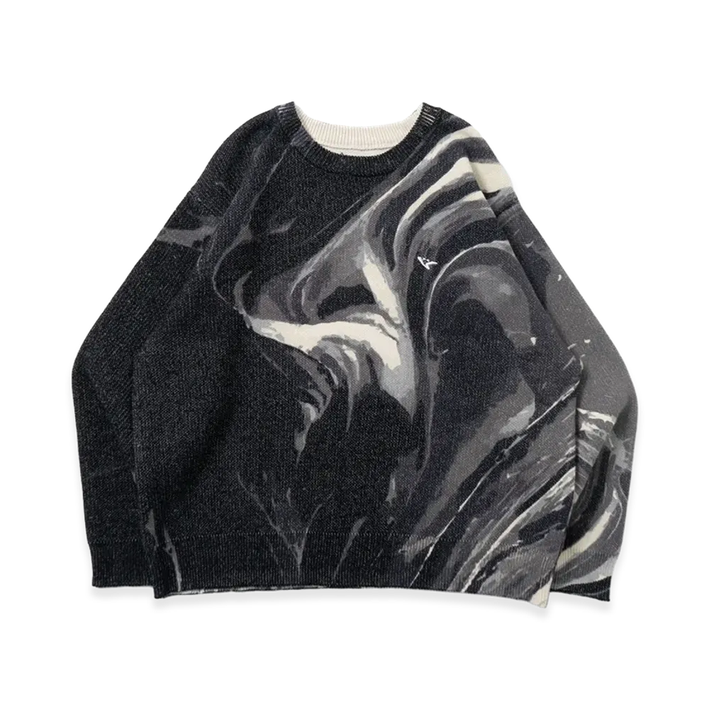 BLESS U BU Fume Knit "Black"