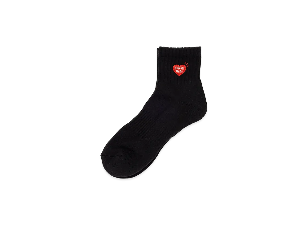 HUMAN MADE Pile Short Socks "Black"