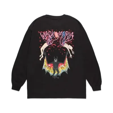 WACKO MARIA x neckface / Long Sleeve T-Shirt "Black"