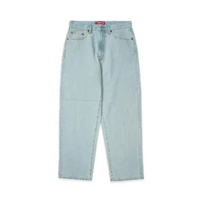 Supreme Baggy Jean "Light Washed Indigo" (25SS)