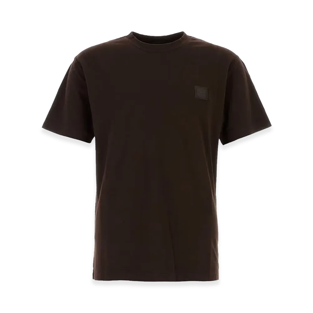 Stone Island Cotton T-Shirt "Brown"