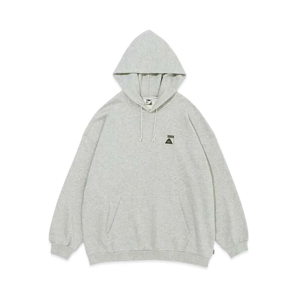 POLeR Summit Fleece Logo Hoodie "Grey"
