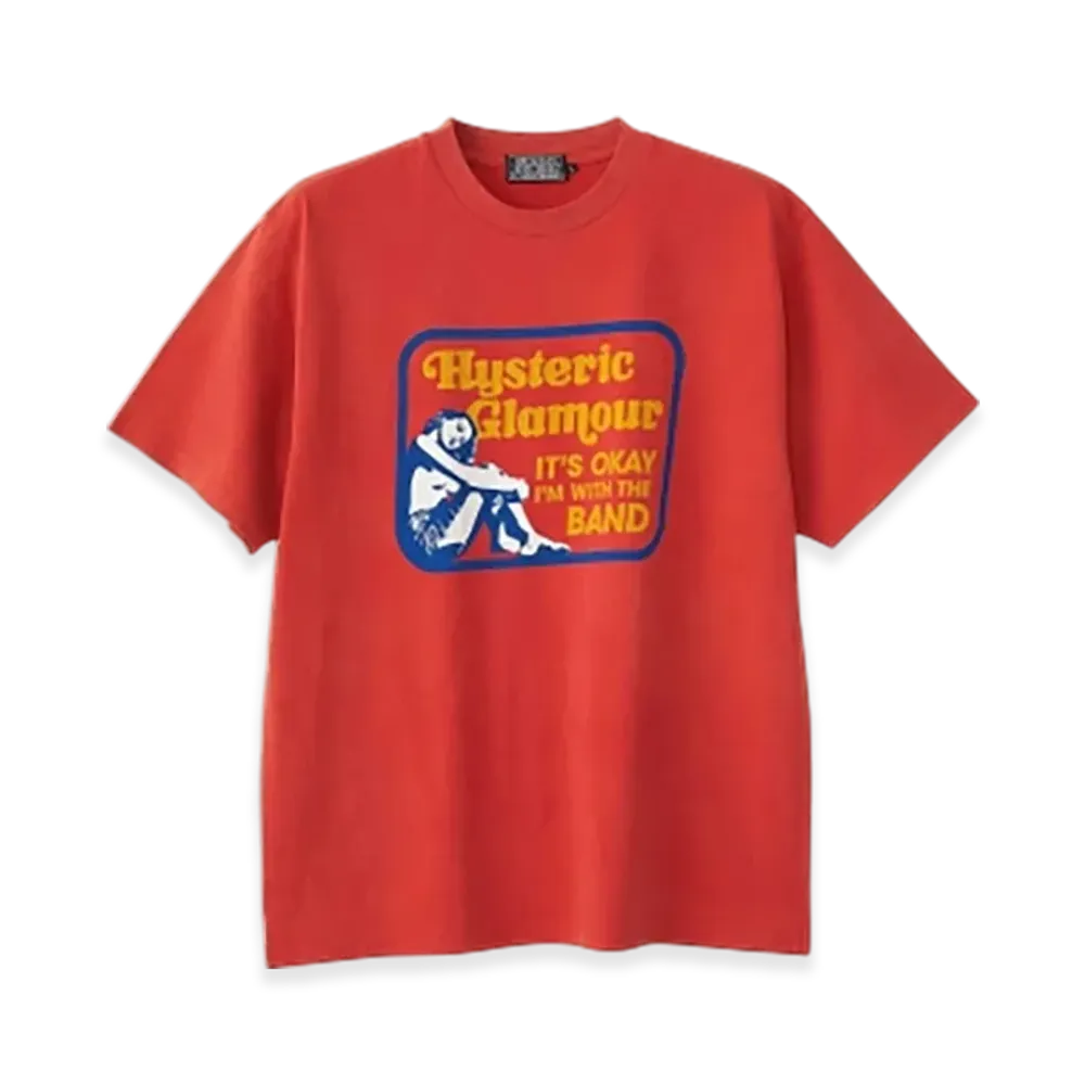 HYSTERIC GLAMOUR HG Affair T-Shirt "Red"