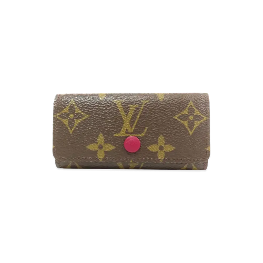 Louis Vuitton 4 Key Holder Monogram Camvas "Fuchsia"