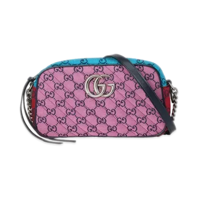 GUCCI GG Marmont Multicolor Small Shoulder Bag "Multicolour"