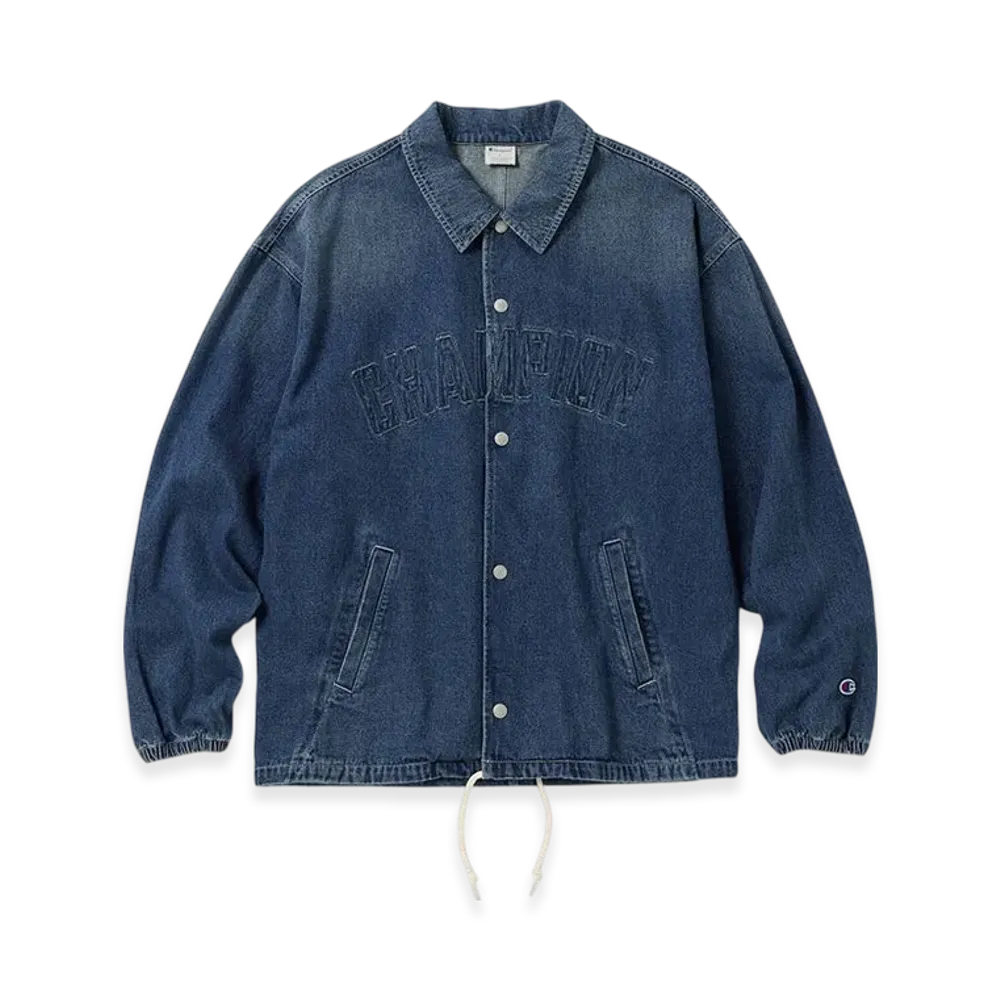 Champion Coach Jacket 25SS "Wash Blue"