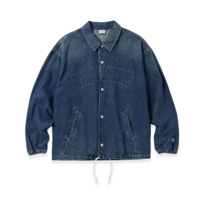 Champion Coach Jacket 25SS "Wash Blue"