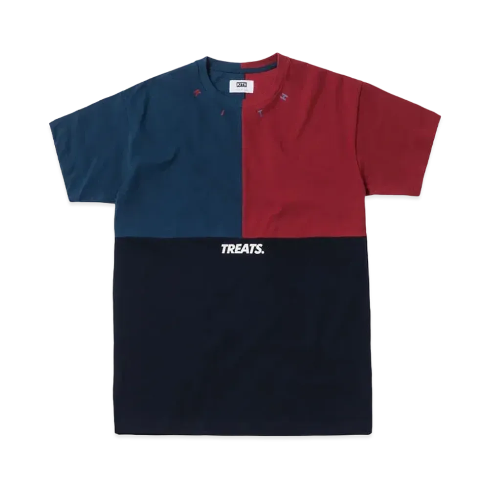Kith Treats Triblock Tee "Navy"