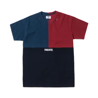 Kith Treats Triblock Tee "Navy"